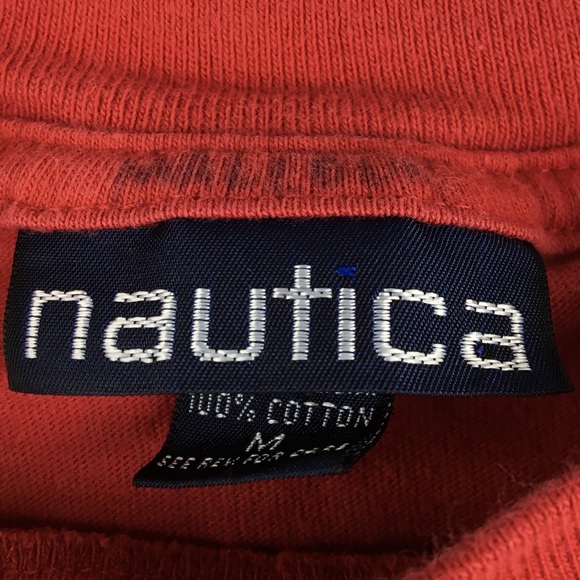 Vintage Nautica Double Sided Graphic L/S Shirt - Picture 5 of 6